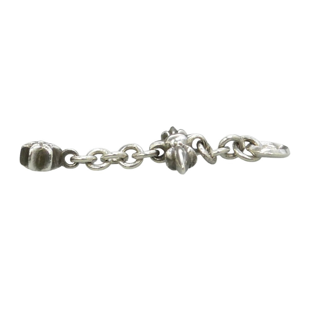 CHROME HEARTS クロムハーツ（原本無） ROLY CROSS ローリークロス チャーム ペンダントトップ シルバー系【中古】