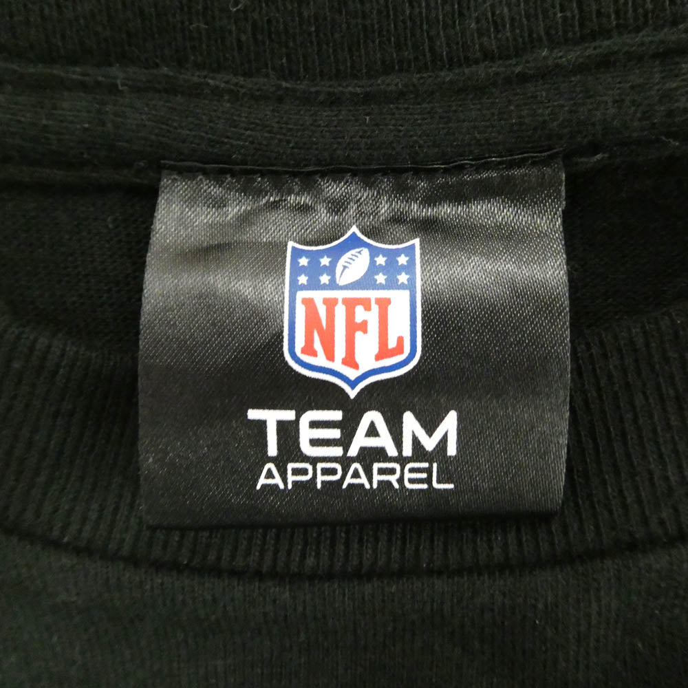 BOUNTY HUNTER バウンティーハンター x SSZ エスエスジィー x NFL Raiders レイダース プリント 半袖 Tシャツ ブラック系 M【中古】