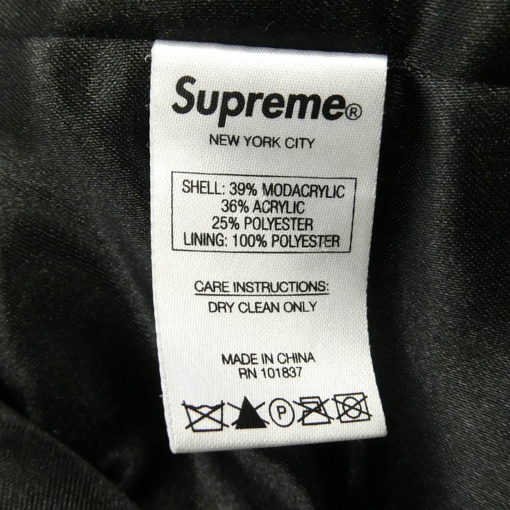 Supreme シュプリーム 16AW Leopard Faux Fur Coat レオパード フェイクファー コート ブラウン系 M【中古】