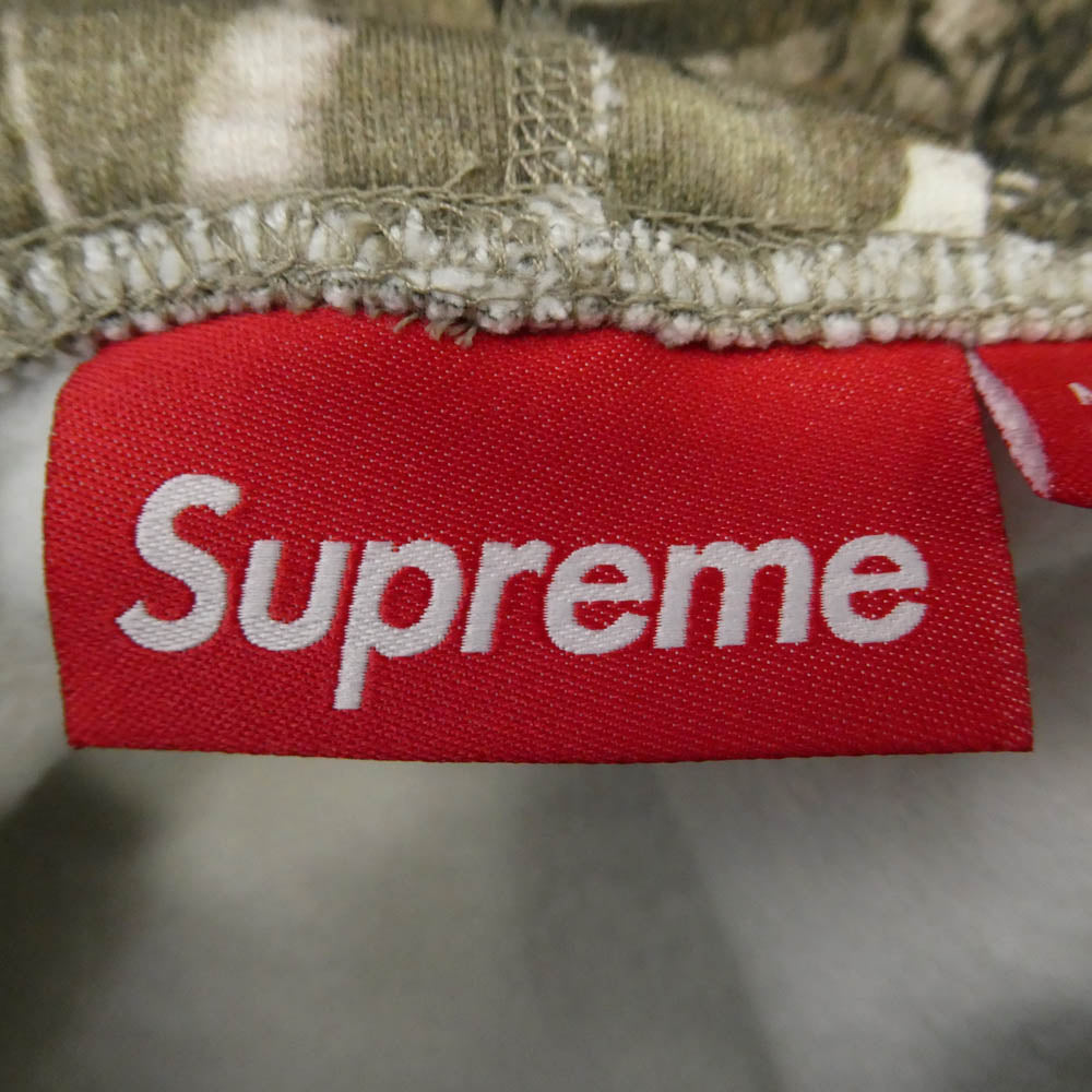 Supreme シュプリーム 25AW Box Logo Hooded Sweatshirt Realtree カモフラ ボックスロゴ プルオーバースウェット パーカー フーディ ブラウン系 XL【美品】【中古】