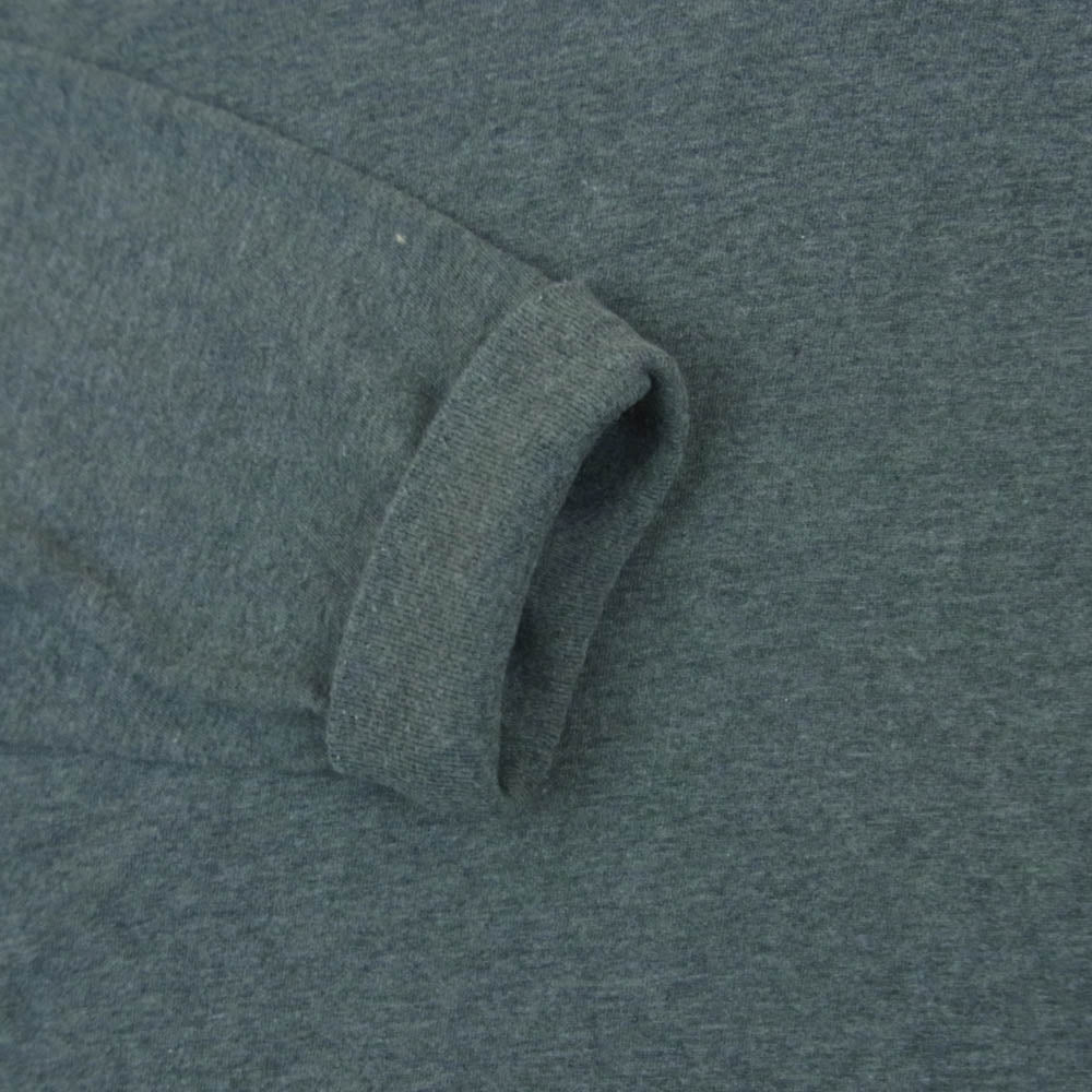 DESCENDANT ディセンダント 18SS 181ATDS-CSM08 CACHALOT POCKET LS カシャロ刺繍 ポケット 長袖 カットソー ロンT Ｔシャツ グレー系 S 1【中古】