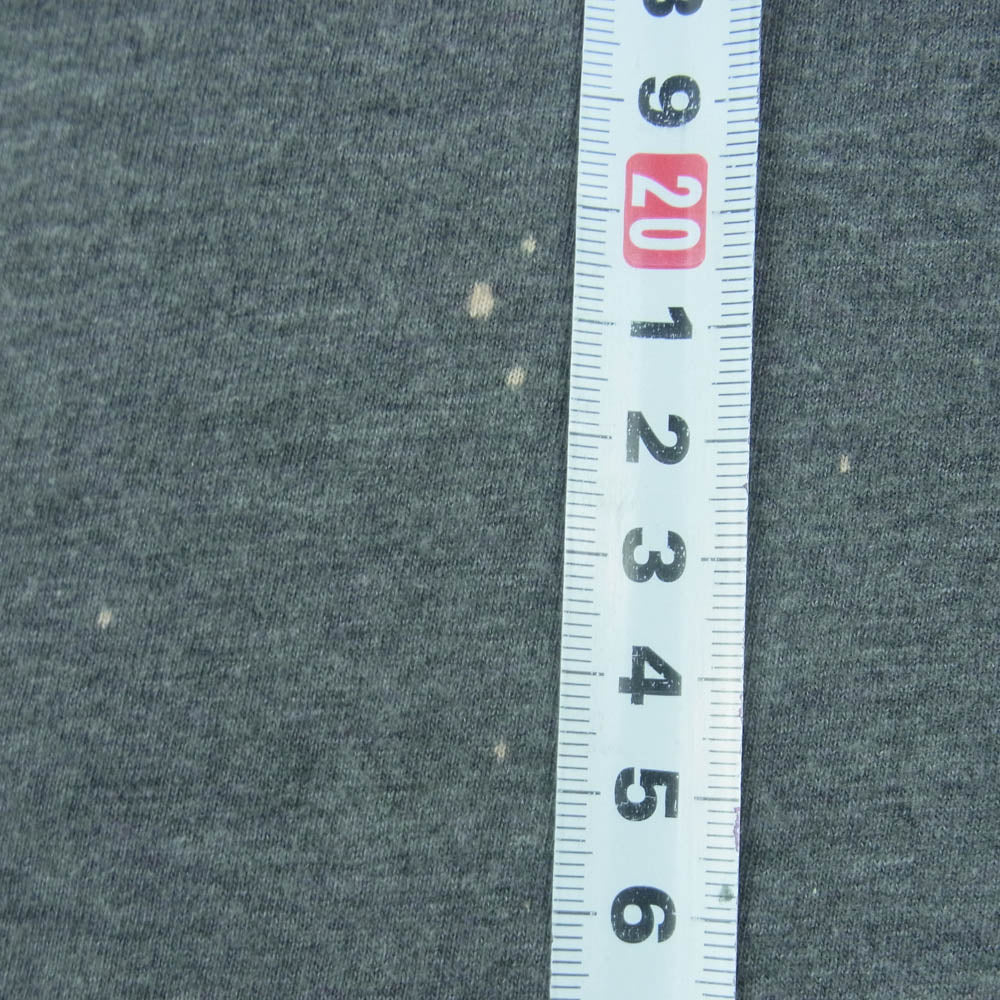DESCENDANT ディセンダント 18SS 181ATDS-CSM08 CACHALOT POCKET LS カシャロ刺繍 ポケット 長袖 カットソー ロンT Ｔシャツ グレー系 S 1【中古】