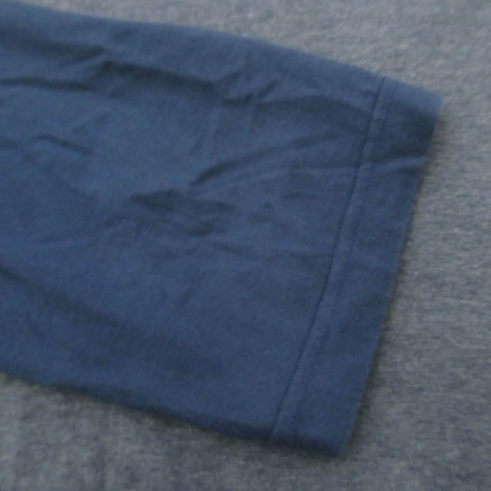 DESCENDANT ディセンダント 18SS 181ATDS-CSM19 CHARLIE JERSEY TQS CACHALOT カシャロ刺繍 ポケット 長袖 カットソー 七分丈 Ｔシャツ グレー系 1【中古】