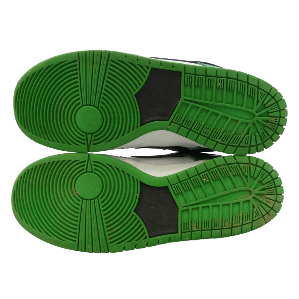 NIKE ナイキ BQ6817-302 SB Dunk Low Pro "Black and Classic Green SB ダンク ロー プロ "ブラック アンド クラシックグリーン ローカット スニーカー ブラック系 グリーン系 27.5cm【中古】