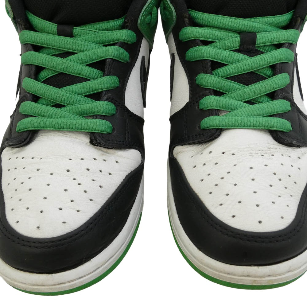NIKE ナイキ BQ6817-302 SB Dunk Low Pro "Black and Classic Green SB ダンク ロー プロ "ブラック アンド クラシックグリーン ローカット スニーカー ブラック系 グリーン系 27.5cm【中古】