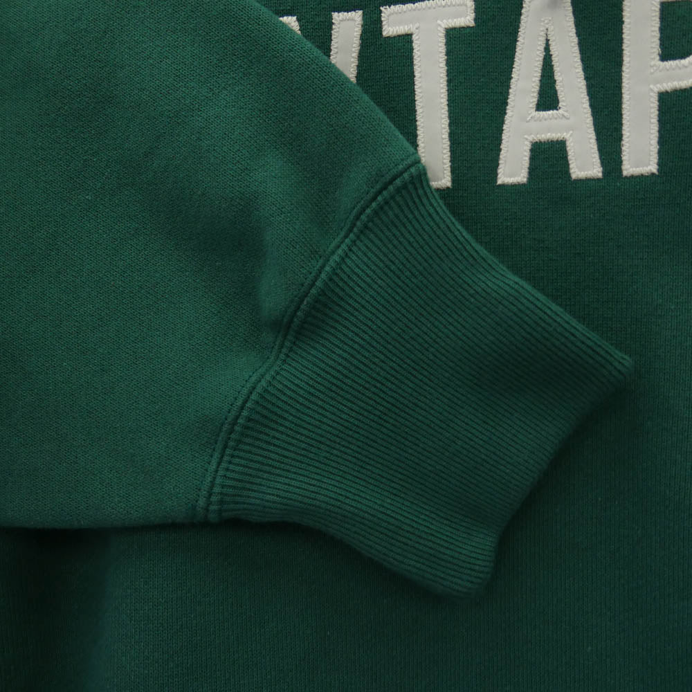 WTAPS ダブルタップス 24SS 241ATDT-CSM02 SIGN HOODY COTTON TSSC ロゴ プリント スウェット フーディ パーカー スウェット パーカー グリーン系 03【美品】【中古】