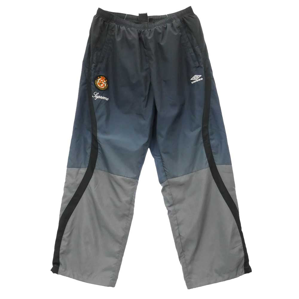 Supreme シュプリーム 25AW Umbro アンブロ Gradient Track Pant グラデーション ナイロン トラック パンツ ブラック系 XL【中古】