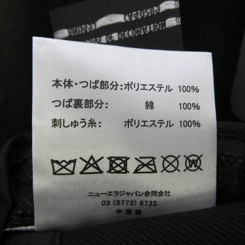SAPEUR サプール NEW ERA ニューエラ A0025-329 × NEW ERA ニューエラ ロゴ刺繍 キャップ 帽子 ブラック系 XL【新古品】【未使用】【中古】