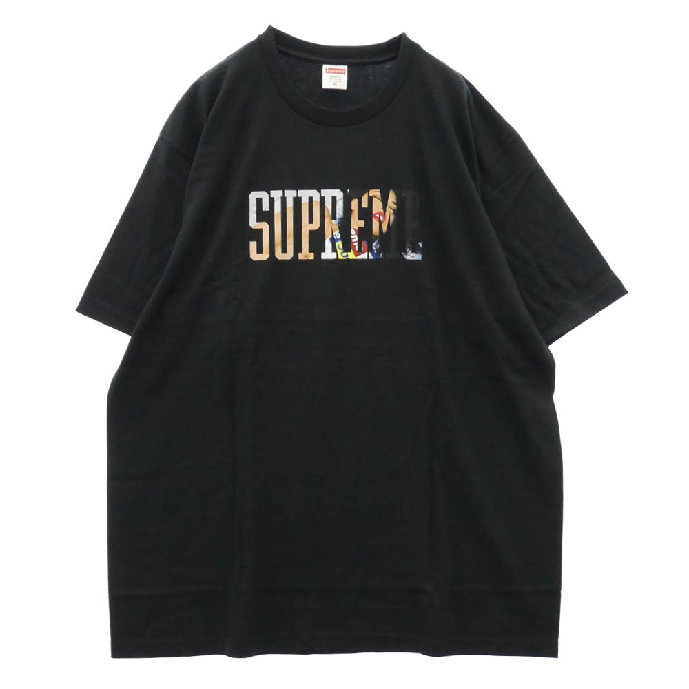 Supreme シュプリーム 24AW Tera Patrick tee テラパトリック ロゴプリント Tシャツ 半袖カットソー ブラック系 XL【新古品】【未使用】【中古】
