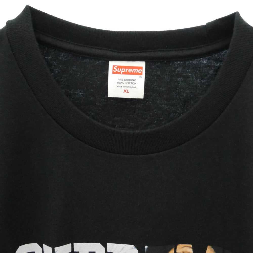 Supreme シュプリーム 24AW Tera Patrick tee テラパトリック ロゴプリント Tシャツ 半袖カットソー ブラック系 XL【新古品】【未使用】【中古】