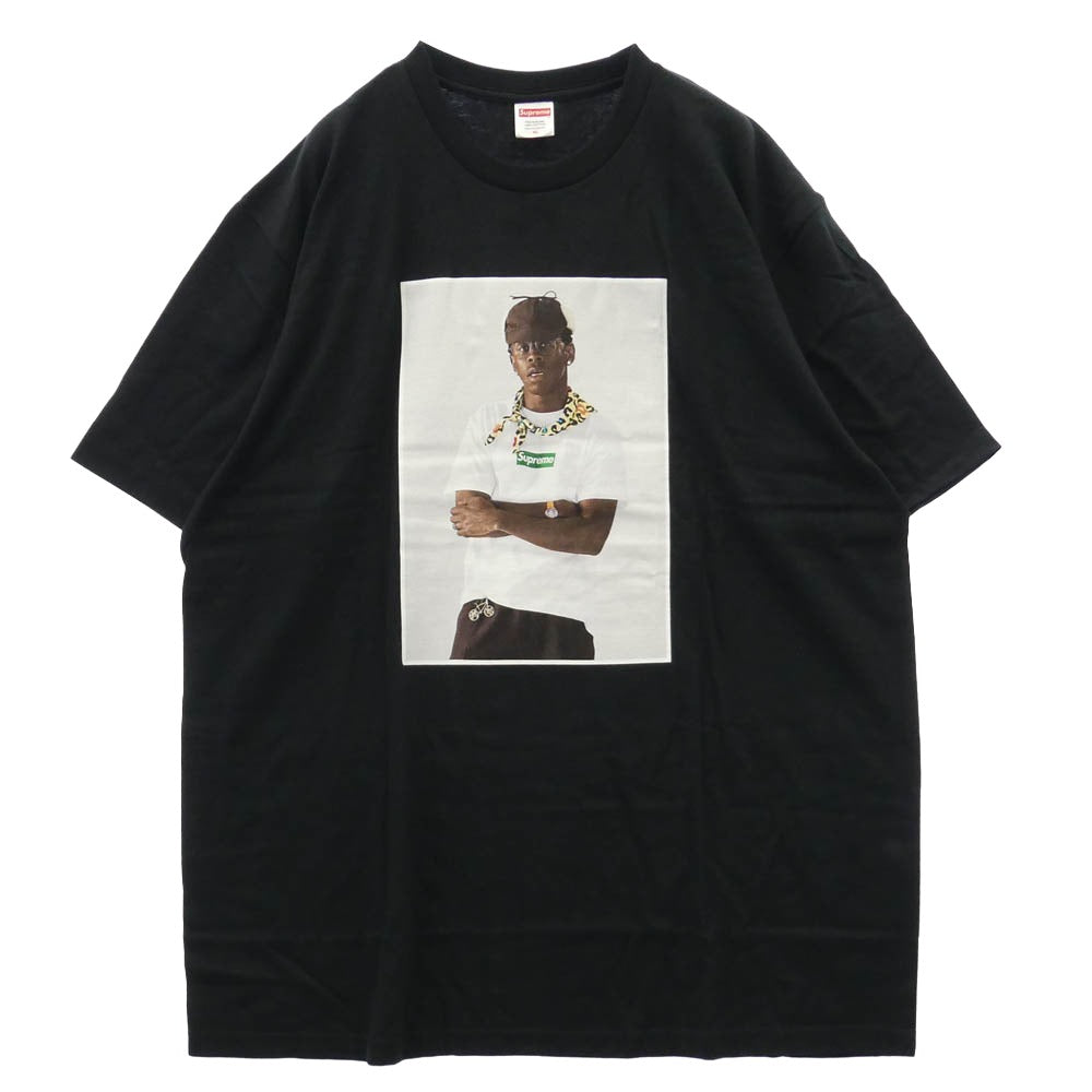Supreme シュプリーム 24AW Tyler The Creator Tee タイラー ザ クリエイター フォト Tシャツ 半袖カットソー ブラック系 XL【新古品】【未使用】【中古】