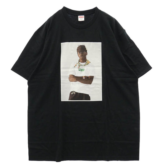 Supreme シュプリーム 24AW Tyler The Creator Tee タイラー ザ クリエイター フォト Tシャツ 半袖カットソー ブラック系 XL【新古品】【未使用】【中古】