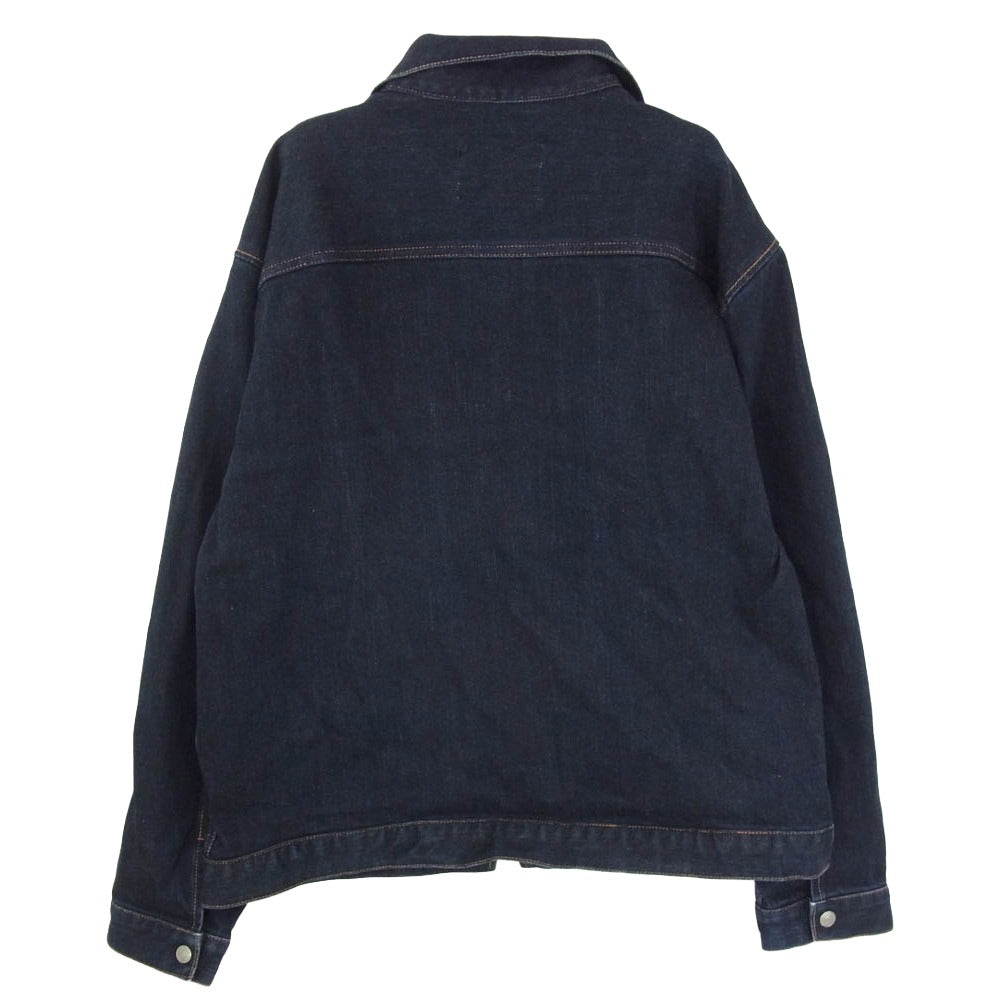 KOJIMA GENES 児島ジーンズ RNB-580D 13OZ ケブラー ミックス Dポケット スポーツ デニムジャケット インディゴブルー系 XL【中古】