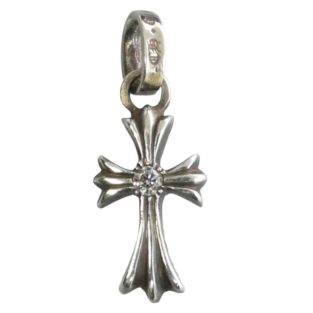 CHROME HEARTS クロムハーツ（原本無） CRS BBYFAT DMND ベイビーファット アフター 1ダイヤ チャーム ペンダントトップ シルバー系【中古】