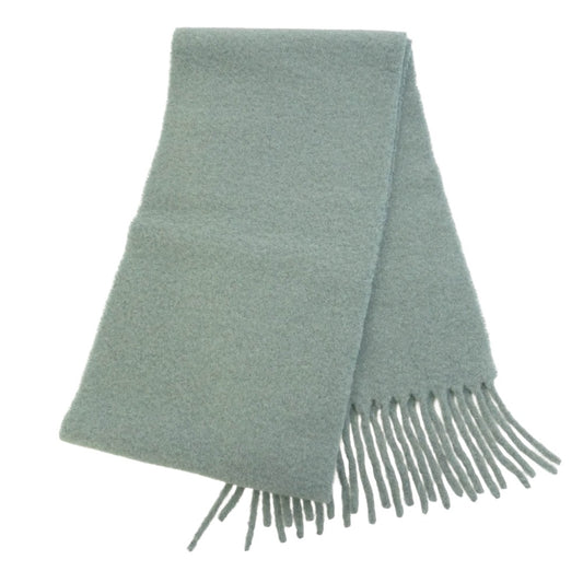 AMI PARIS アミパリス 24AW USF422.AW0054 ADC OVERSIZE SCARF オーバーサイズ フリンジ ストール マフラー グリーン グリーン系【中古】