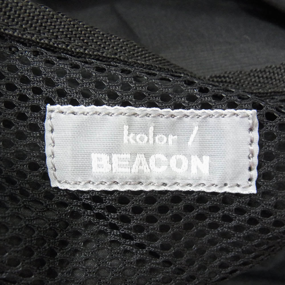 kolor カラー beacon ビーコン ショルダー バッグ ナップサック ブラック系【中古】