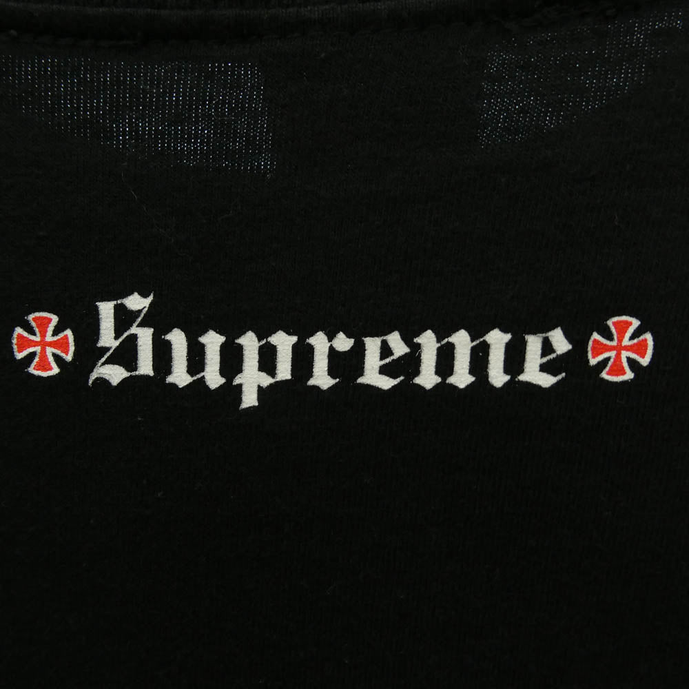 Supreme シュプリーム 17SS Independent Fuck The Rest L/S Tee インディペンデント プリント 長袖 Tシャツ カットソー ロングスリーブ ロンT ブラック系 M【中古】