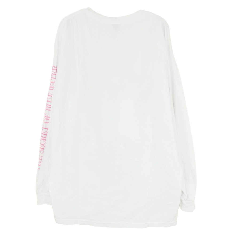 GEEKS RULE ギークスルール NADIA THE SECRET OF BLUE WATER ふしぎの海のナディア PRINTING L/S T SHIRT プリント 長袖 Tシャツ カットソー ロングスリーブ ロンT ホワイト系 XL【中古】