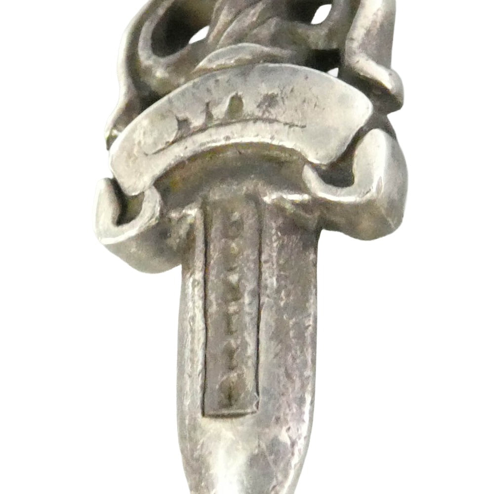 CHROME HEARTS クロムハーツ（原本無） #5DAGGER ZIP1 #5ダガーチャーム ペンダントトップ シルバー系【中古】