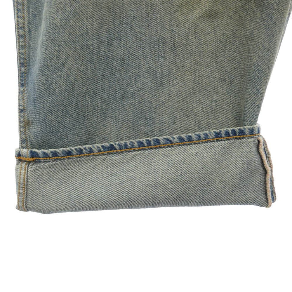ACNE STUDIOS アクネストゥディオズ FN-UX-5PKT000078 2023 Penicillin ペニシリン Super Baggy Fit Jean ヴィンテージ加工 スーパー バギーフィット ジーンズ デニムパンツ インディゴブルー系 32【中古】