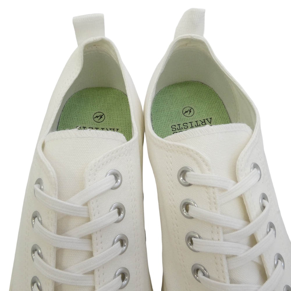CONVERSE コンバース FRAGMENT DESIGN フラグメントデザイン × FRAGMENT DESIGN × V.A. フラグメントデザイン ヴイエー VBA16000 ALL STAR OX オールスター スニーカー ホワイト系 28cm【美品】【中古】