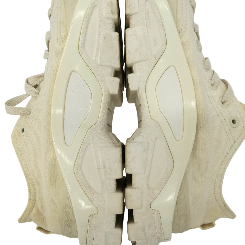 RAF SIMONS ラフシモンズ adidas アディダス B22527 × adidas アディダス RS DETROIT RUNNER デトロイトランナー ローカットスニーカー オフホワイト系 26cm【中古】