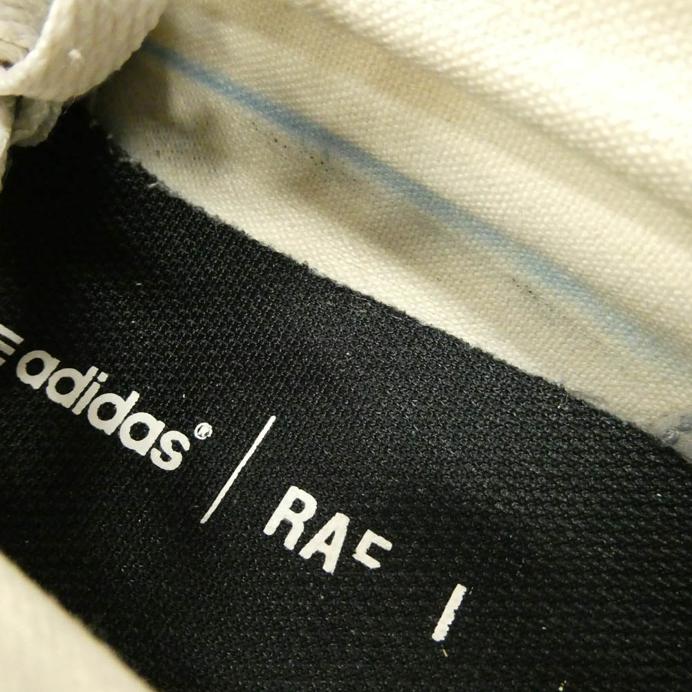 RAF SIMONS ラフシモンズ adidas アディダス B22527 × adidas アディダス RS DETROIT RUNNER デトロイトランナー ローカットスニーカー オフホワイト系 26cm【中古】