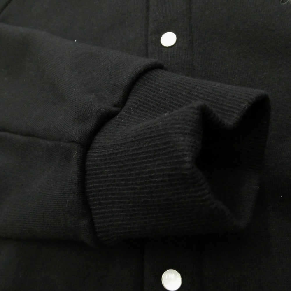 agnes b. アニエスベー FRAGMENT DESIGN フラグメントデザイン VBM-64050-C × FRAGMENT DESIGN フラグメント デザイン VBM-64050-C BLOUSON SENGA センガ ロゴ刺繍 ブルゾン ブラック系 M【極上美品】【中古】 agnes b. アニエスベー FRAGMENT DESIGN フラグメントデザイン VBM