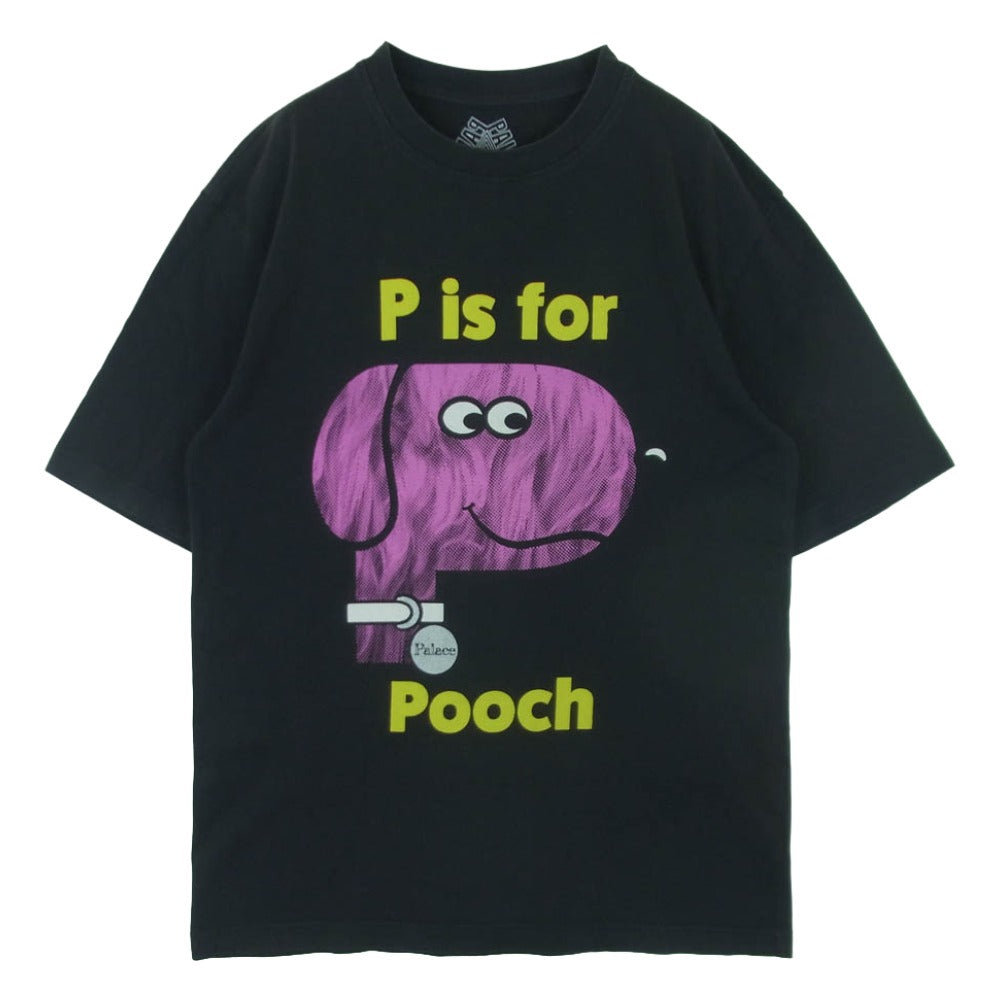 PALACE パレス Pets Are Key ペッツ アー キー クルーネック 半袖 Tシャツ ダークグレー系 黒に近いダークグレー系 M【中古】