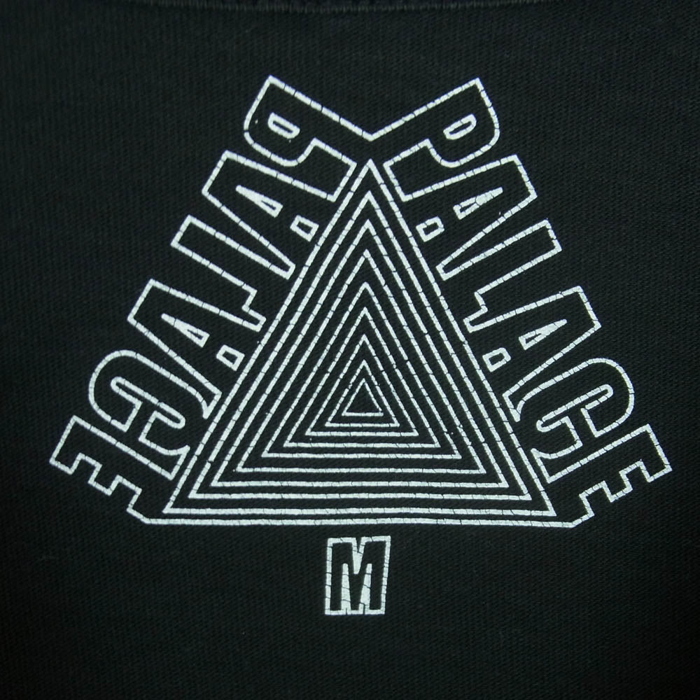 PALACE パレス Pets Are Key ペッツ アー キー クルーネック 半袖 Tシャツ ダークグレー系 黒に近いダークグレー系 M【中古】