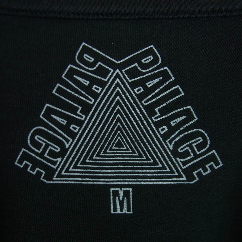 PALACE パレス Saddle Up T-Shirt サドル アップ クルーネック 半袖 Tシャツ ダークグレー系 黒に近いダークグレー系 M【中古】