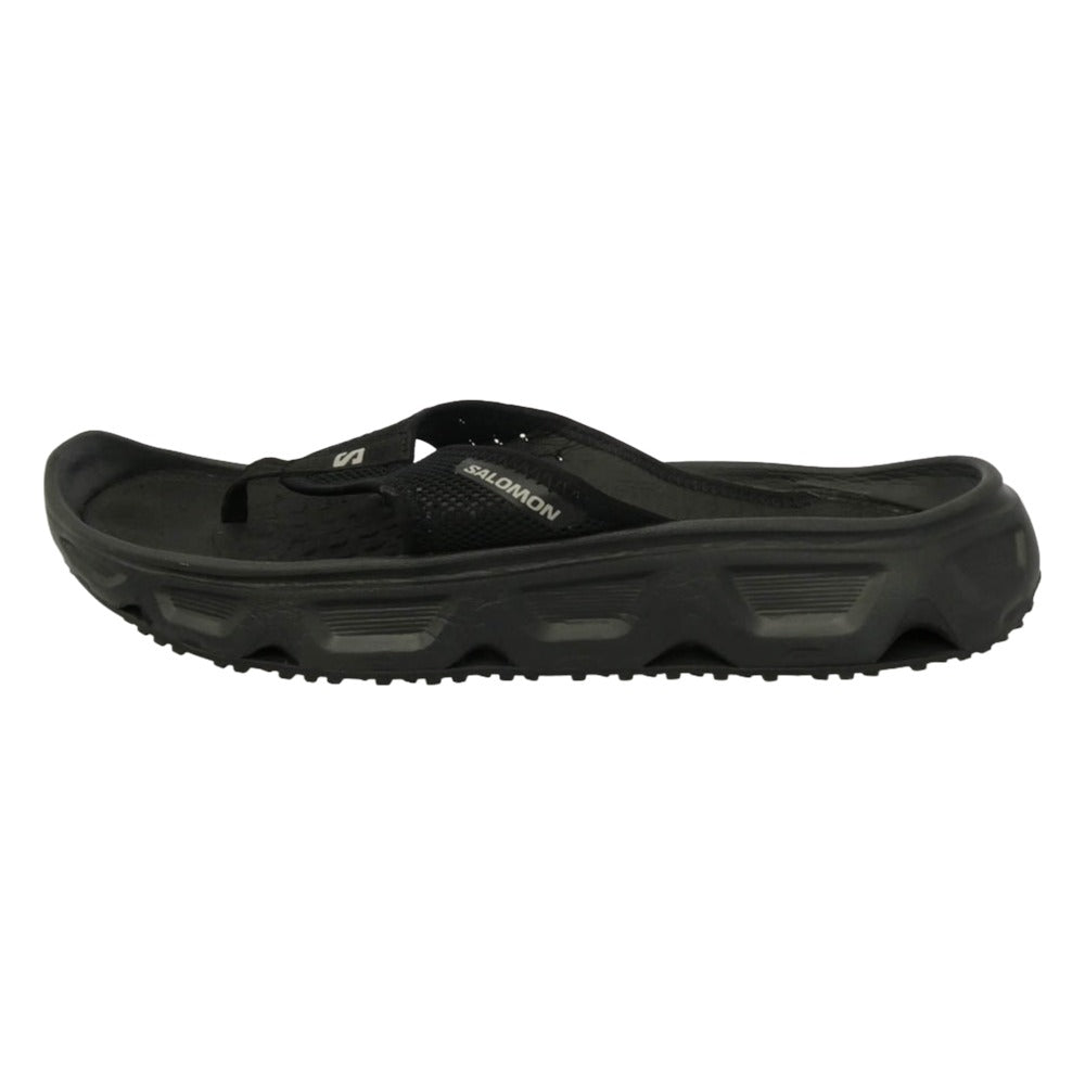 salomon サロモン REELAX BREAK 6.0 リラックス ブレイク リカバリー シューズ ブラック系 28cm【中古】
