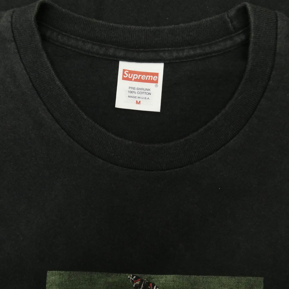 Supreme シュプリーム Strawberries Tee ストロベリー クルーネック 半袖 Tシャツ ブラック系 M【中古】