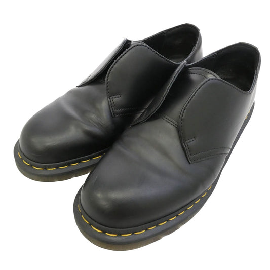 Dr.Martens ドクターマーチン 42290001 1461 LACELESS レースレス 3ホール レザー シューズ ブラック系 UK9【中古】