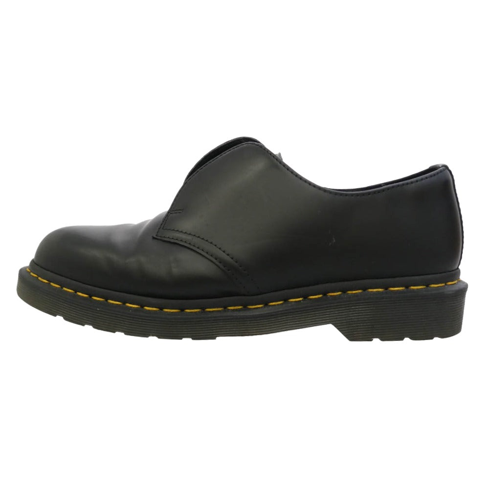 Dr.Martens ドクターマーチン 42290001 1461 LACELESS レースレス 3ホール レザー シューズ ブラック系 UK9【中古】