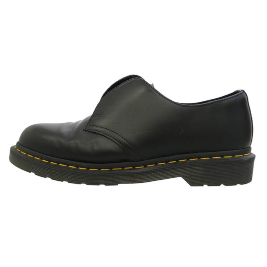 Dr.Martens ドクターマーチン 42290001 1461 LACELESS レースレス 3ホール レザー シューズ ブラック系 UK9【中古】
