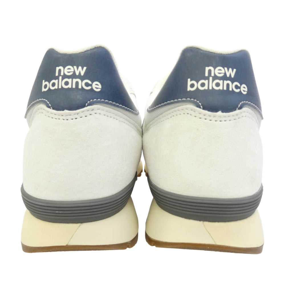 NEW BALANCE ニューバランス U475FC 475 スエード ローカット スニーカー ホワイト系 28.5cm【新古品】【未使用】【中古】
