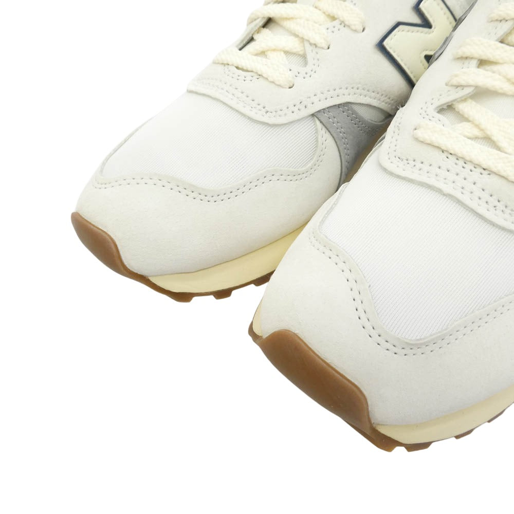 NEW BALANCE ニューバランス U475FC 475 スエード ローカット スニーカー ホワイト系 28.5cm【新古品】【未使用】【中古】