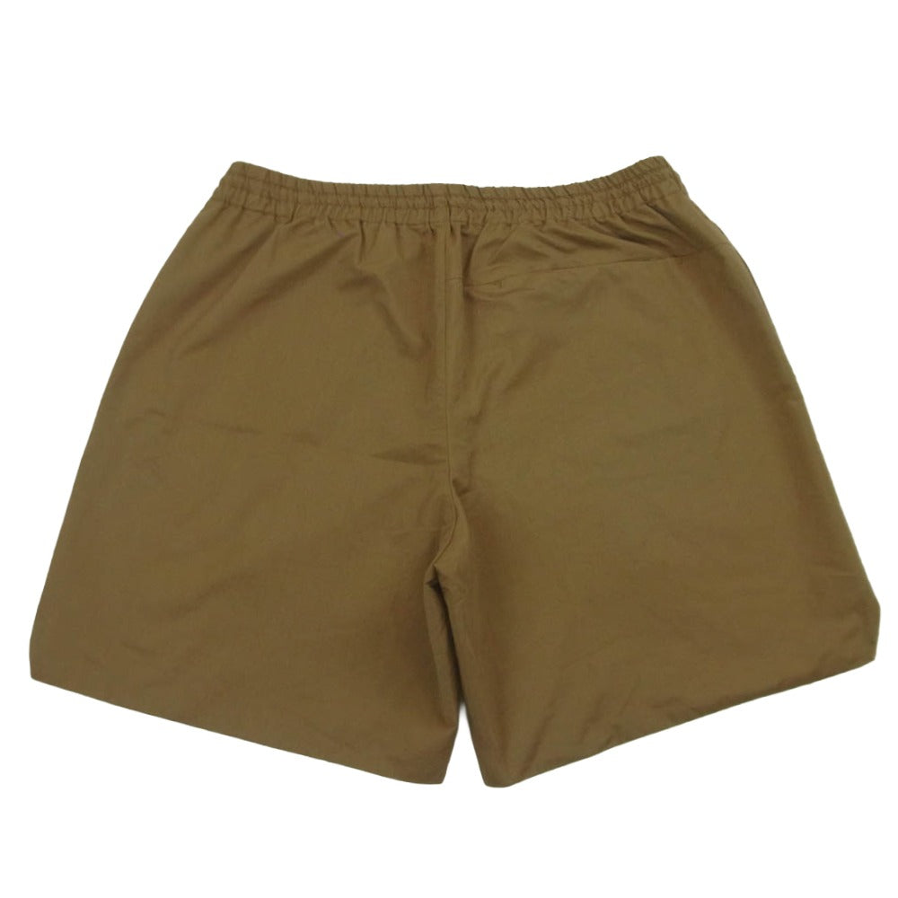 AURALEE オーラリー 19SS A9SP03PW LIGHT FINX POLYESTER SHORTS ライトフィンクス ポリエステル ショーツ ショート パンツ ブラウン系 5【中古】