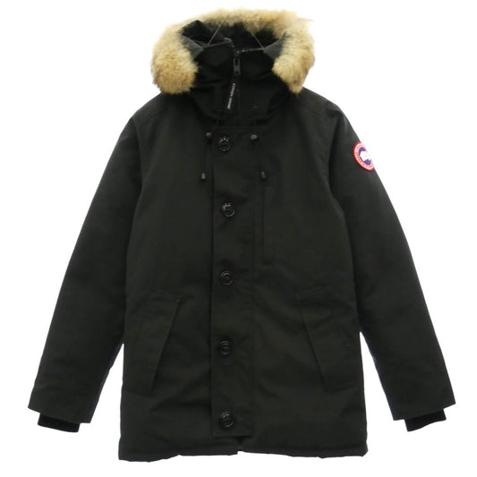 CANADA GOOSE カナダグース 3426MA CHATEAU PARKA シャトー パーカ サザビーリーグタグ ファー ダウン ジャケット ブラック系 SP【中古】