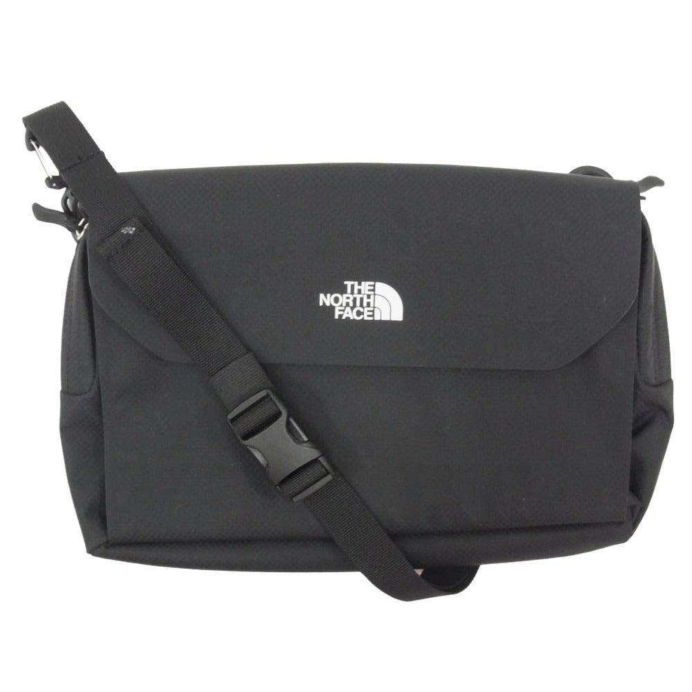 THE NORTH FACE ノースフェイス NM92401 フロントアクセサリーポケット ショルダーバッグ ブラック系【中古】