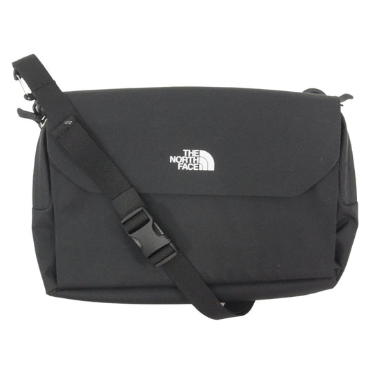 THE NORTH FACE ノースフェイス NM92401 フロントアクセサリーポケット ショルダーバッグ ブラック系【中古】