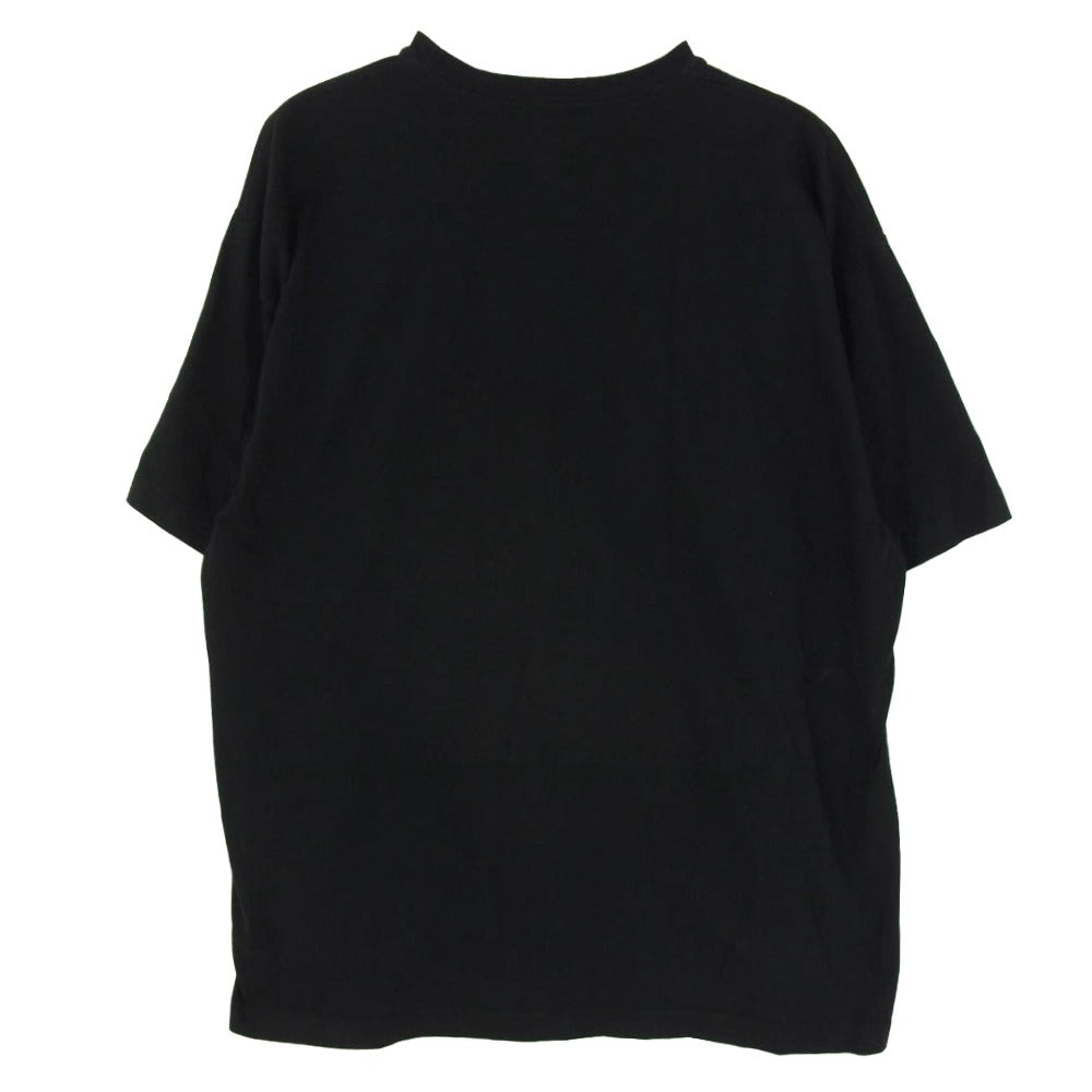 NEIGHBORHOOD ネイバーフッド 胸ロゴ クルーネック 半袖 Tシャツ カットソー ブラック系 L【中古】