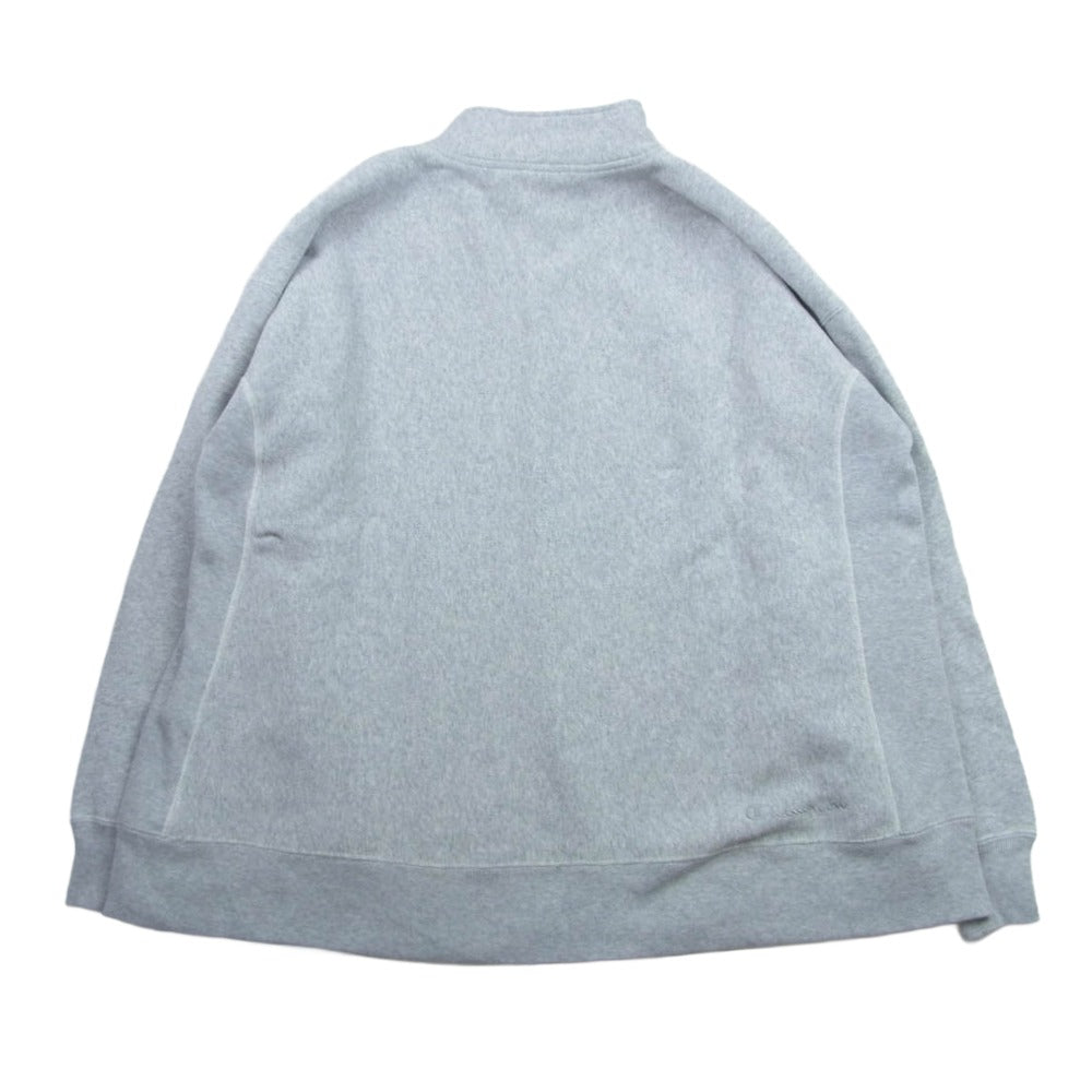 Champion チャンピオン CWSU026 REVERSE WEAVE リバースウィーブ ハーフジップ スウェット グレー系 M【中古】