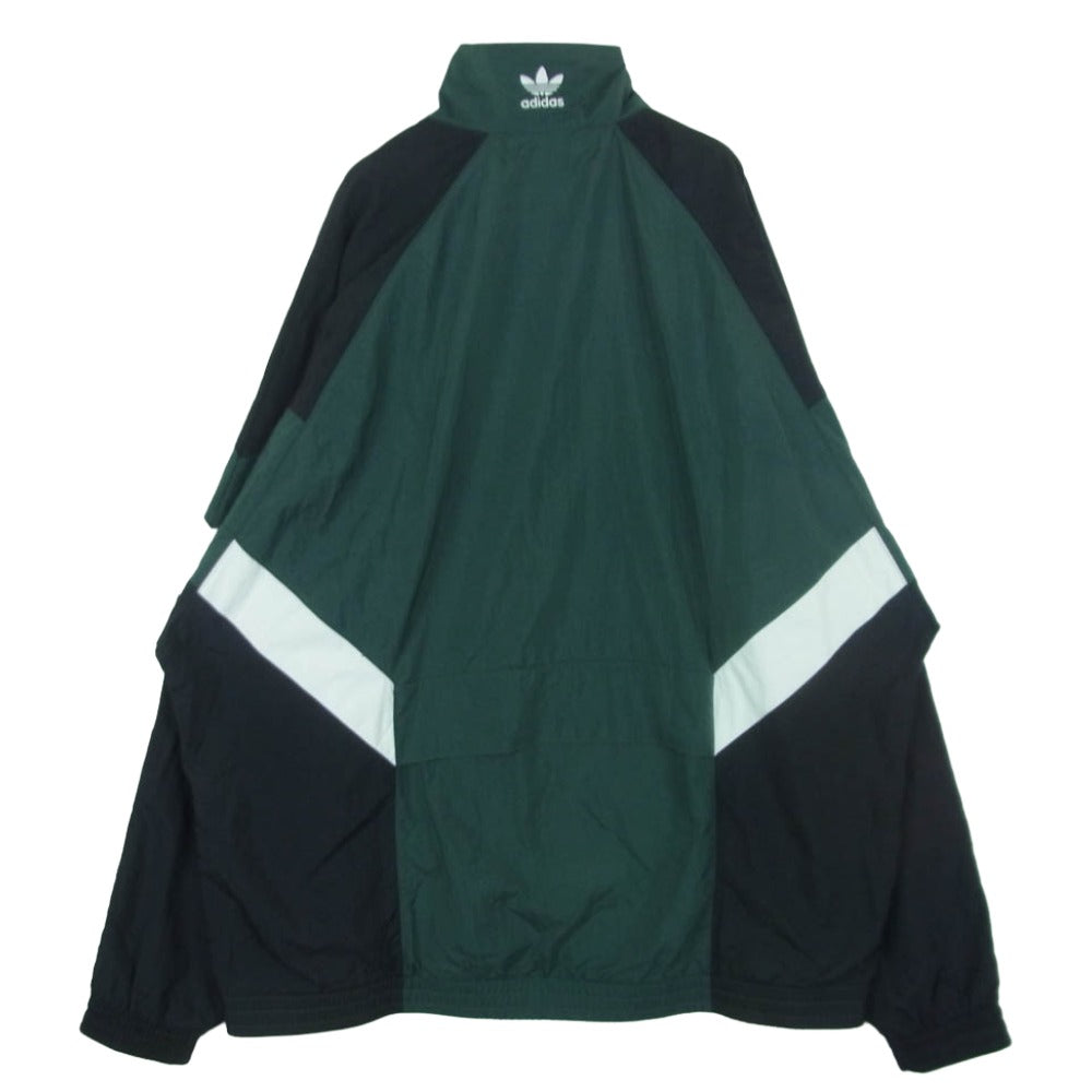 adidas アディダス HK7321 Rekive ウーブン トラック ジャケット グリーン系 ブラック系 ホワイト系 2XL【中古】