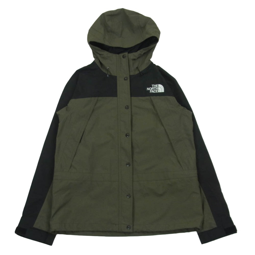 THE NORTH FACE ノースフェイス NPW61831 GORE-TEX Mountain Light Jacket ゴアテックス マウンテン ライト ジャケット パーカー ブラック系 グリーン系 XL【中古】