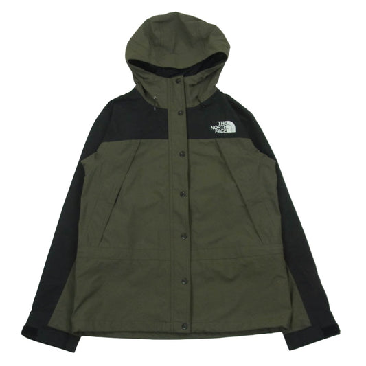 THE NORTH FACE ノースフェイス NPW61831 GORE-TEX Mountain Light Jacket ゴアテックス マウンテン ライト ジャケット パーカー ブラック系 グリーン系 XL【中古】
