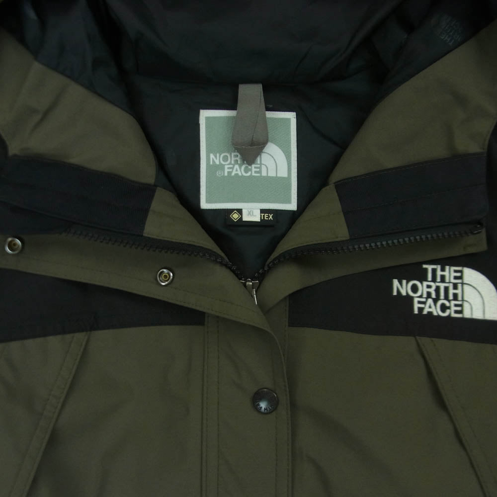 THE NORTH FACE ノースフェイス NPW61831 GORE-TEX Mountain Light Jacket ゴアテックス マウンテン ライト ジャケット パーカー ブラック系 グリーン系 XL【中古】