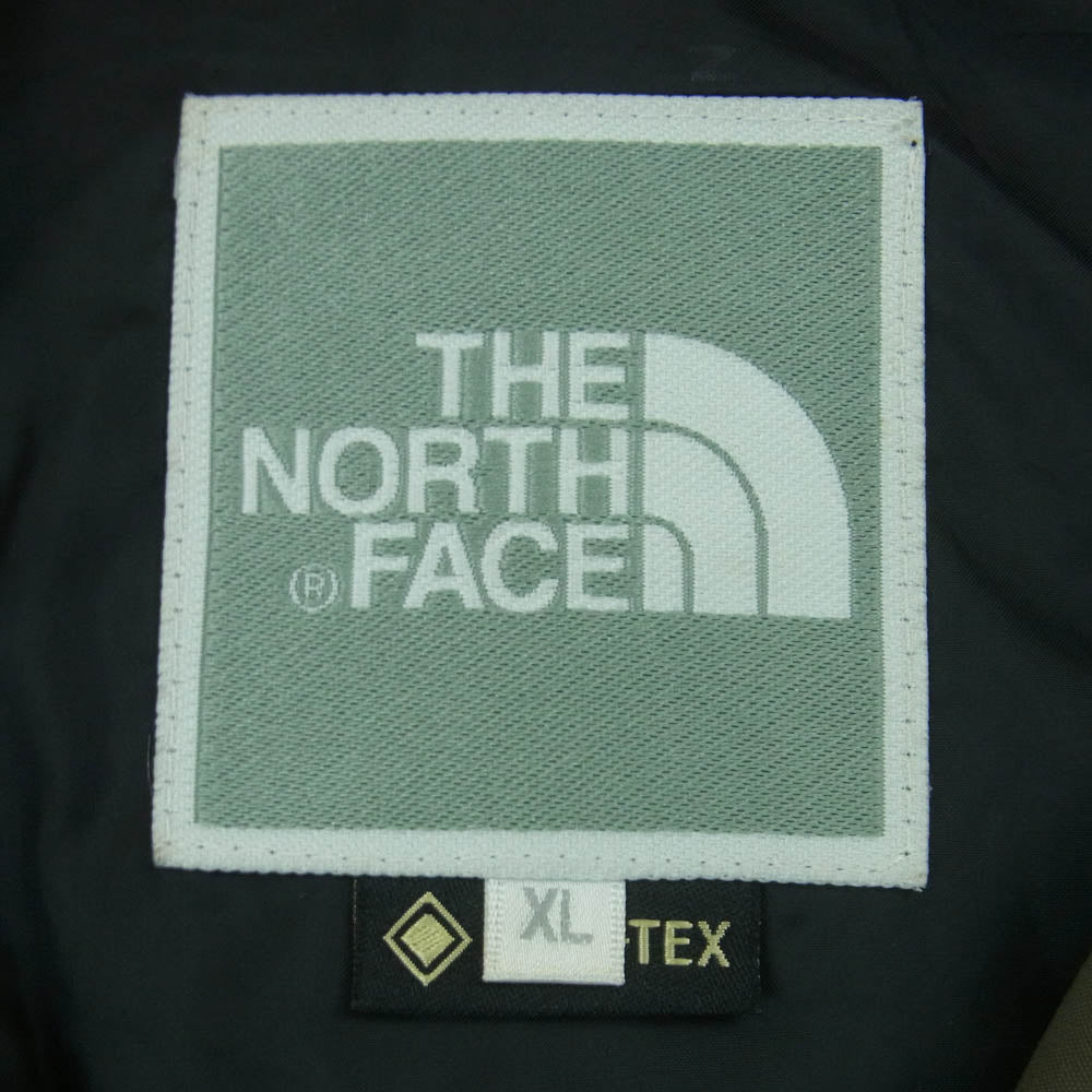 THE NORTH FACE ノースフェイス NPW61831 GORE-TEX Mountain Light Jacket ゴアテックス マウンテン ライト ジャケット パーカー ブラック系 グリーン系 XL【中古】