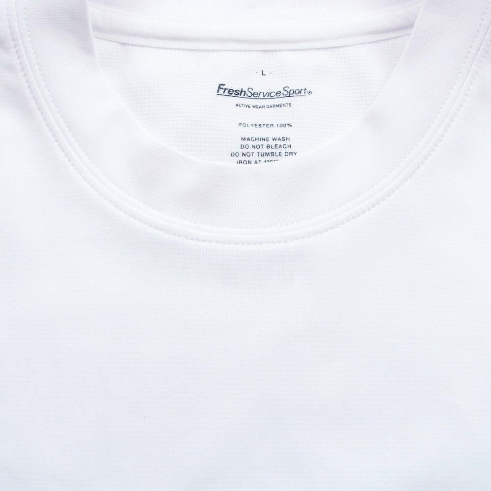 フレッシュサービススポーツ TECH SMOOTH S/S CREW NECK テック スムース クルーネック 半袖 Tシャツ ホワイト系 L【中古】